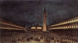 Nighttime Procession in Piazza San Marco