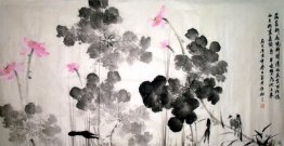 Lotus-LeiLeiXinHua - Chinese Painting