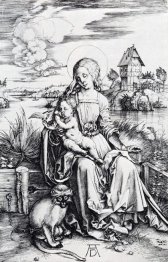 madonna with the monkey 1498