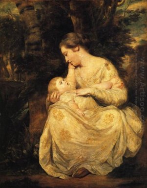 La signora Susanna Hoare E Bambino 1764