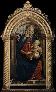 Madonna des Rosegarden 1470