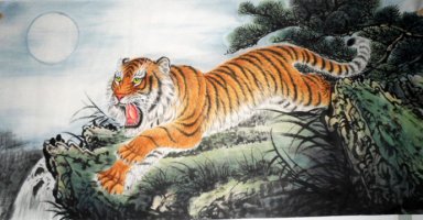 Tiger - Chinesische Malerei