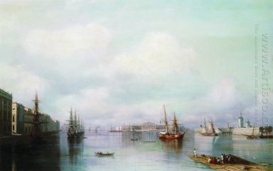 View Of Peterburg 1888