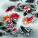 Fish - Peinture chinoise