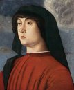 Portrait Of A Man Young In Red 1490