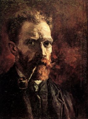 Autoportrait avec le tuyau 1886 1