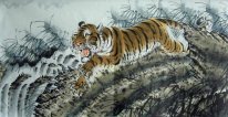 Tiger - Peinture chinoise