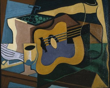 Stillleben mit Gitarre 1920