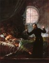 St Francis Borgia Membantu A Sekarat Mau Bertobat 1795