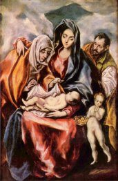 The Holy Family With St Anne And The Young St John The Baptist