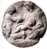 Vierge et l'Enfant avec l'Enfant-Baptiste (ou Taddei Tondo)