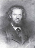 Porträt des Künstlers Johann Gottlieb Wenig 1861