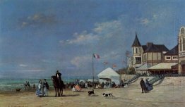 The Beach At Trouville 1863