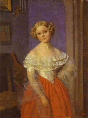 Portret van Olga Ivanovna Demonkala