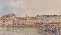 Uitzicht over Salzburg 1897