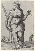 St. Agatha, uit de episode "Heilige Vrouwen"