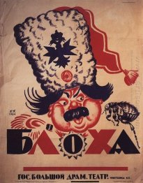 Poster Of The Play Flea 1926 1