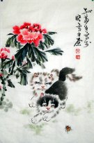 Kat - Chinees Schilderij