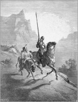 Don Quixote And Sancho Setting Out 1863