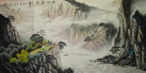 Bergen en water - Chinees schilderij