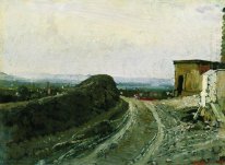 The Road From Montmartre In Paris 1876