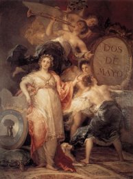 Allegory Of The City Of Madrid 1810