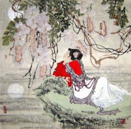 Beautiful Lady - Chinese Painting