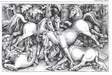 Groep van de Zeven wilde paarden 1534