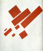 Suprematism Två Dimensional Självporträtt 1915