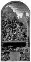 design for the fugger chapel in augsburg samson fighting the phi