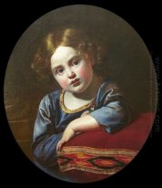 Portrait Of Prince E G Gagarin As A Child 1817