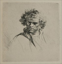 A Man With Curly Hair 1635