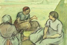 three peasant women 1890