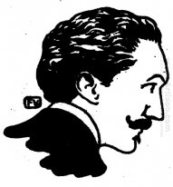 Портрет французского поэта и денди Роберта Де Монтескью 1898