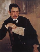 Portret van een Kasjanov 1907