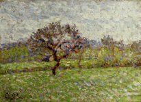 an apple tree at eragny