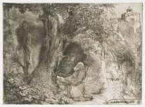 St Francis Beneath A Tree Praying 1657