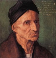 portrait of nuremberger painter michael wolgemut 1516