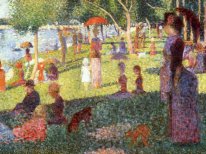 Sketch With Many Figures For Sunday Afternoon On Grande Jatte 18