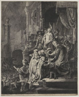 Cristo davanti a Pilato 1636