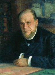 Portrait Of Lawyer Anatoly Fyodorovichm Koni 1898