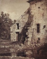 The Old House On The Shore Of The Pond