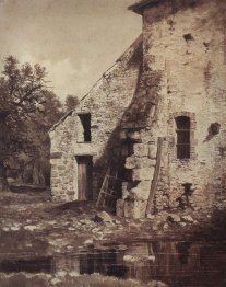 The Old House On The Shore Of The Pond