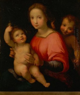 Madonna y el Niño con San Juan Bautista