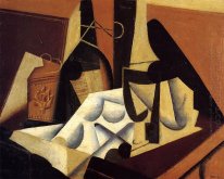 Still Life Dengan Putih Taplak 1916