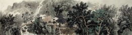 A small village - Chinese Painting