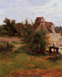 osny the gate of busagny farm 1884