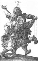 peasant couple dancing 1514