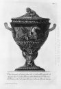 Terracotta Urna Vas du ser i samlingen i Skisser till Cav