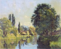 The Aarekanal Near Thun 1879